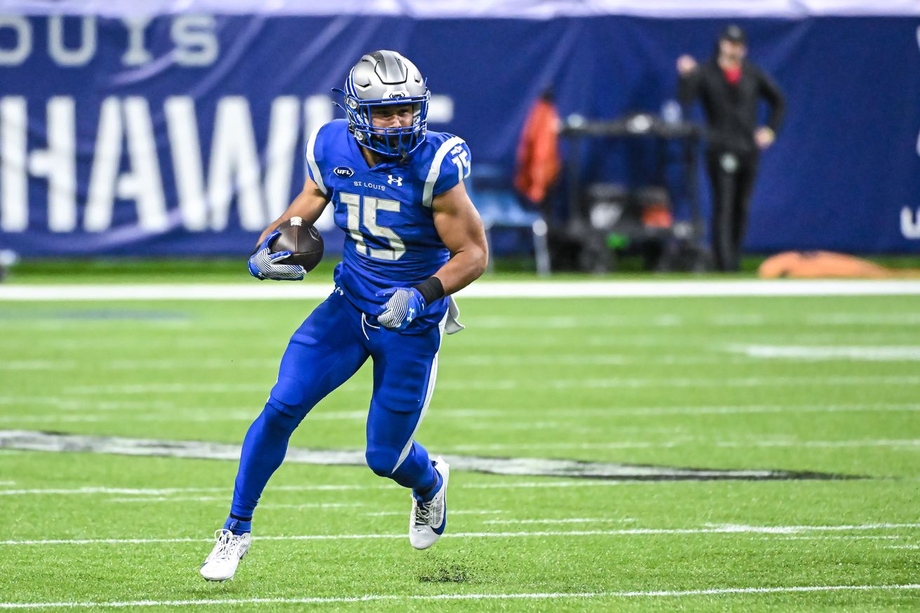 UFL: MAY 17 Birmingham Stallions at St. Louis Battlehawks