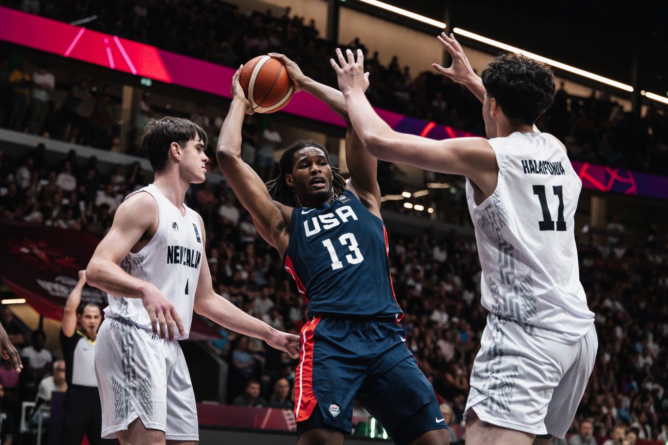 New Zealand v USA: Semi-final - FIBA U19 Basketball World Cup 2025