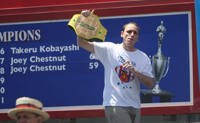 Champions Compete In Nathan’s Annual Hot Dog Eating Contest