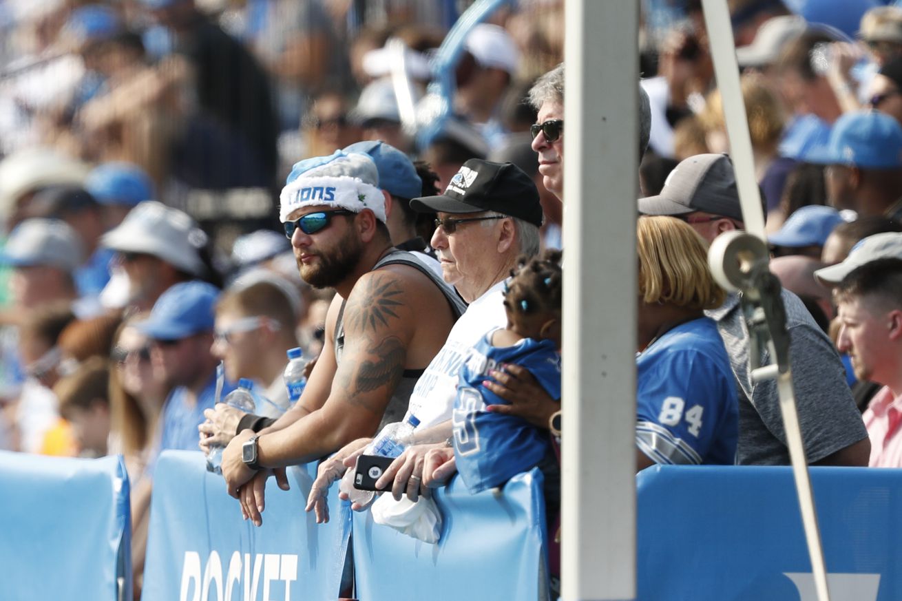 NFL: Detroit Lions-Training Camp