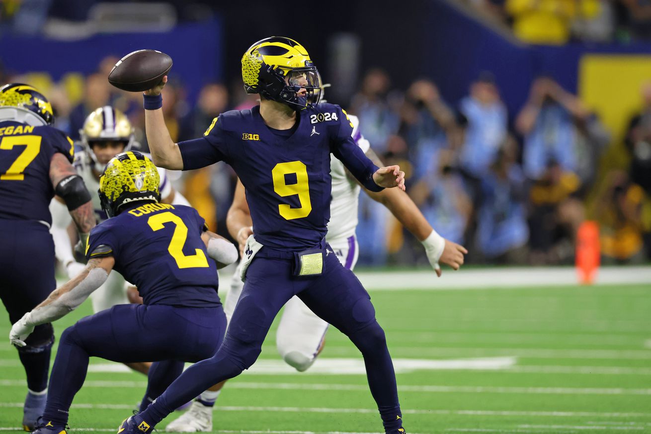 NCAA Football: CFP National Championship-Washington at Michigan