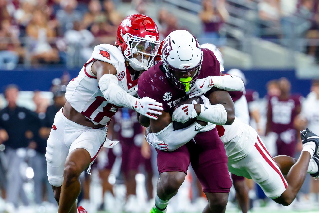 NCAA Football: Arkansas at Texas A&M