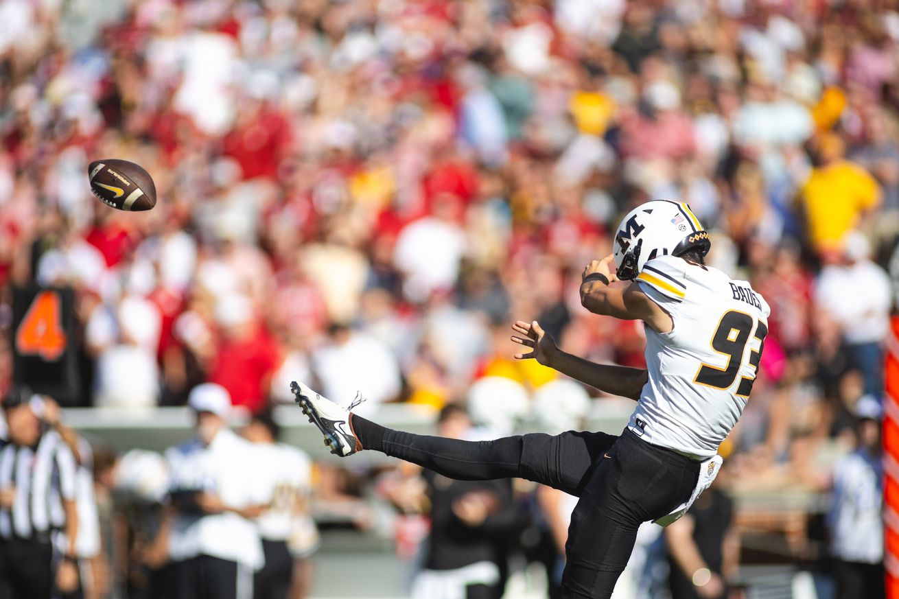 NCAA Football: Missouri at Alabama