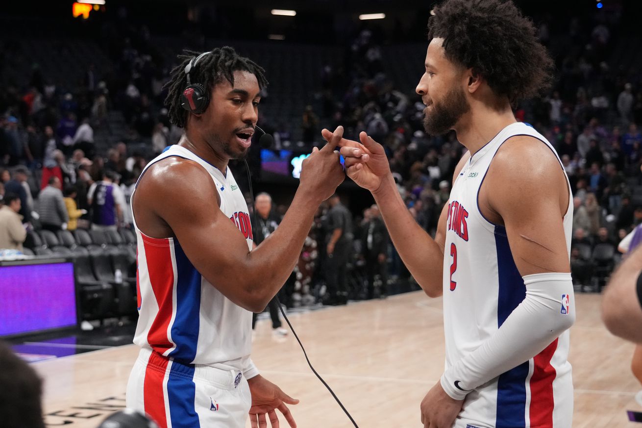 NBA: Detroit Pistons at Sacramento Kings