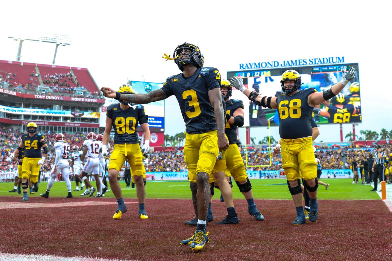 NCAA Football: ReliaQuest Bowl-Alabama at Michigan