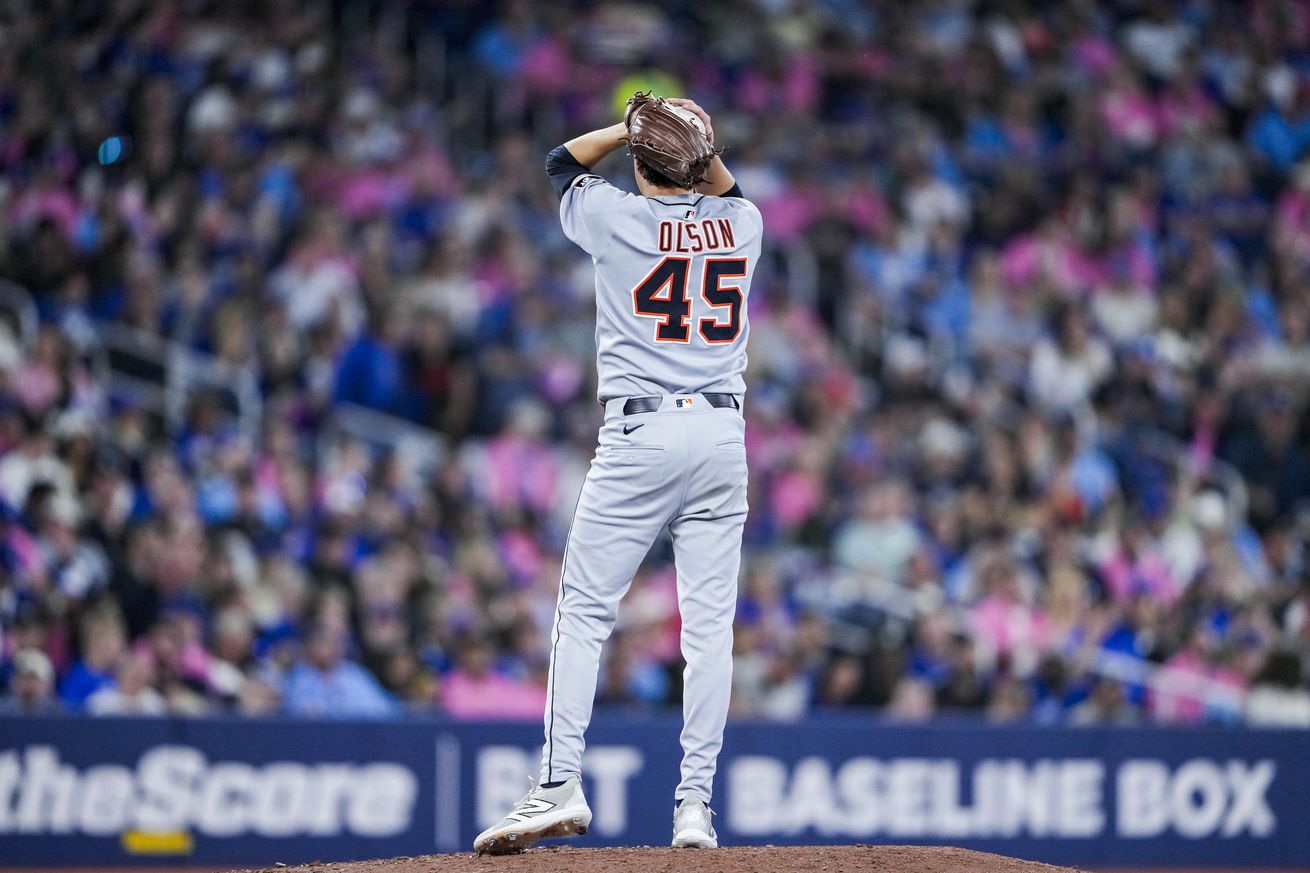 MLB: Detroit Tigers at Toronto Blue Jays
