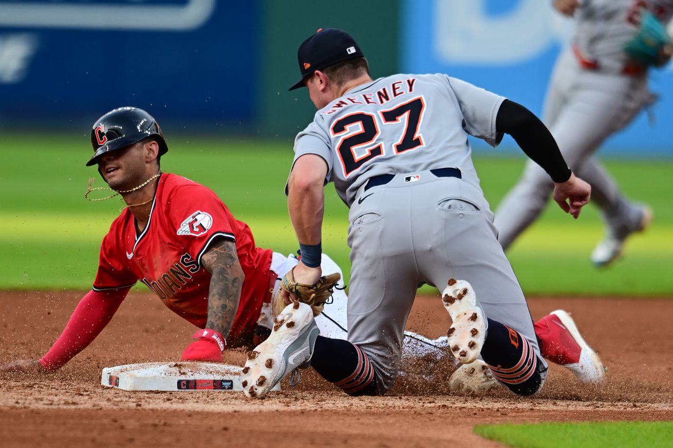 MLB: Detroit Tigers at Cleveland Guardians