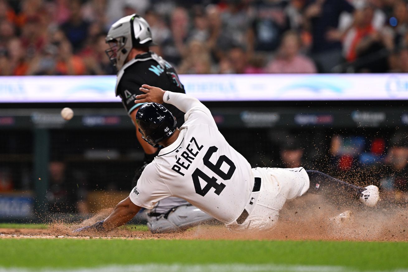 MLB: Arizona Diamondbacks at Detroit Tigers