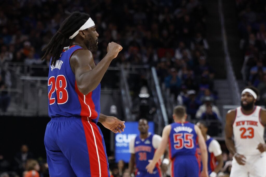 Isaiah Stewart defense was on full display in December, winning the Eastern Conference Defensive Player of the Month